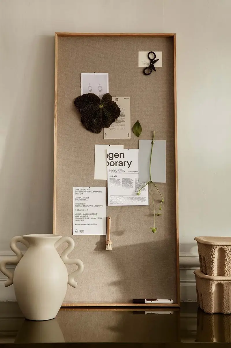 vaso decorativo Verso Table Vase Beige miniatura 5