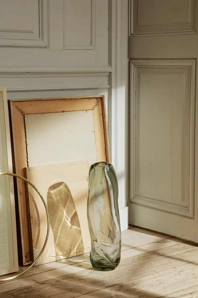 vaso decorativo Water Swirl Verde miniatura 2