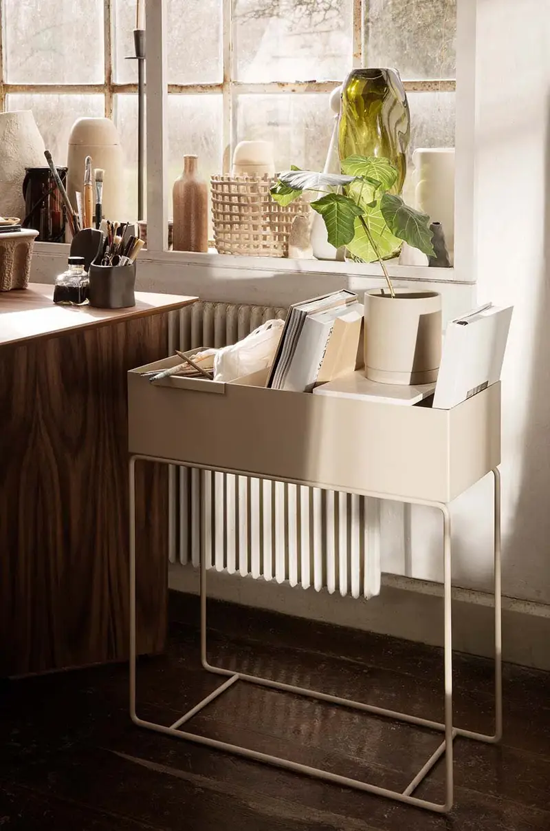 vassoio per pentole Tray for Plant Box Beige miniatura 2