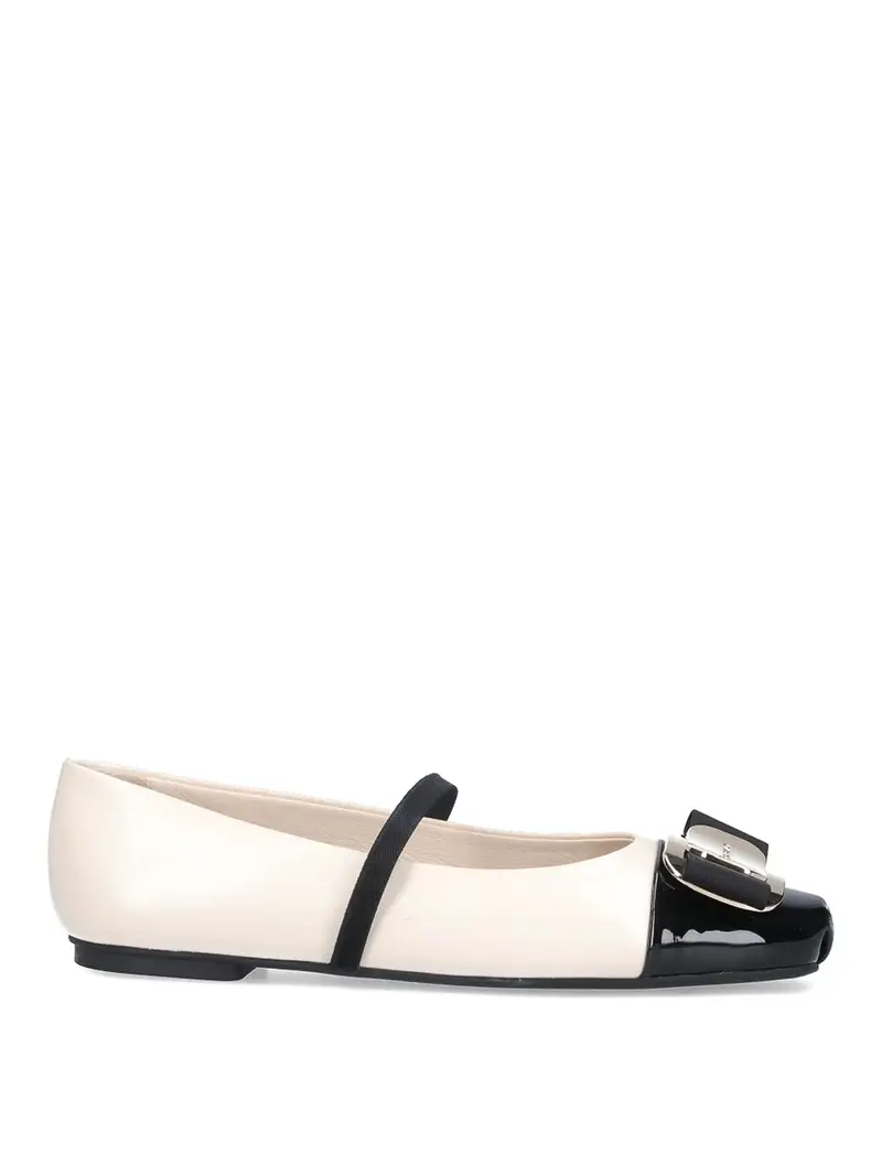 Ferragamo Ballerine Bianco 3995013