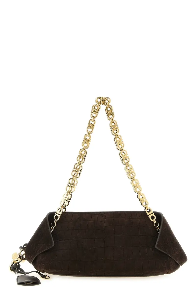 Borsa A Spalla Ferragamo (S) Marrone