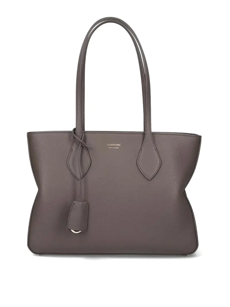 Borsa Tote Piccola Grigio
