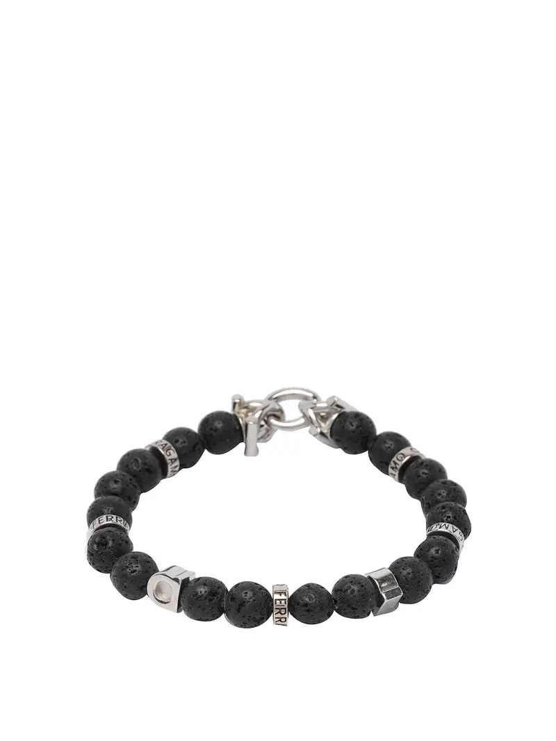 Bracciale di perline Nero