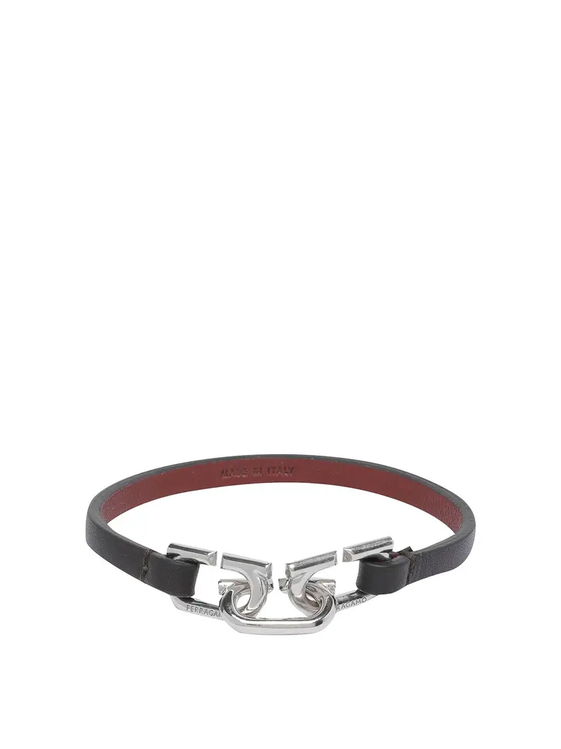 Bracciale Gancini Marrone