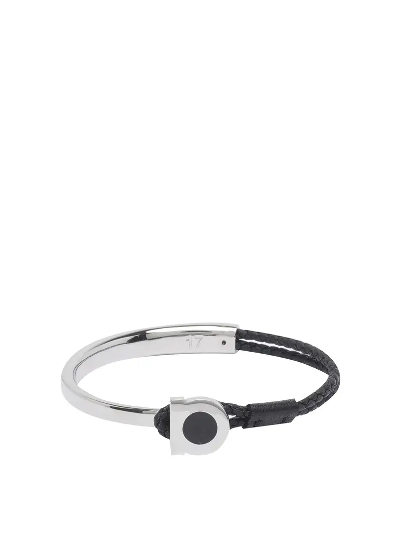 Bracciale Gancini Nero