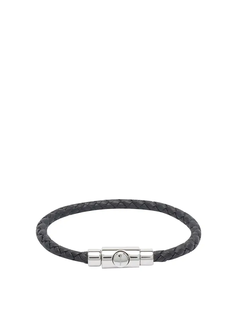 Bracciale in pelle Nero