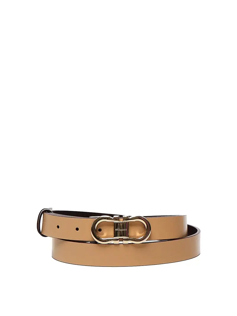 Cintura Gancini Beige