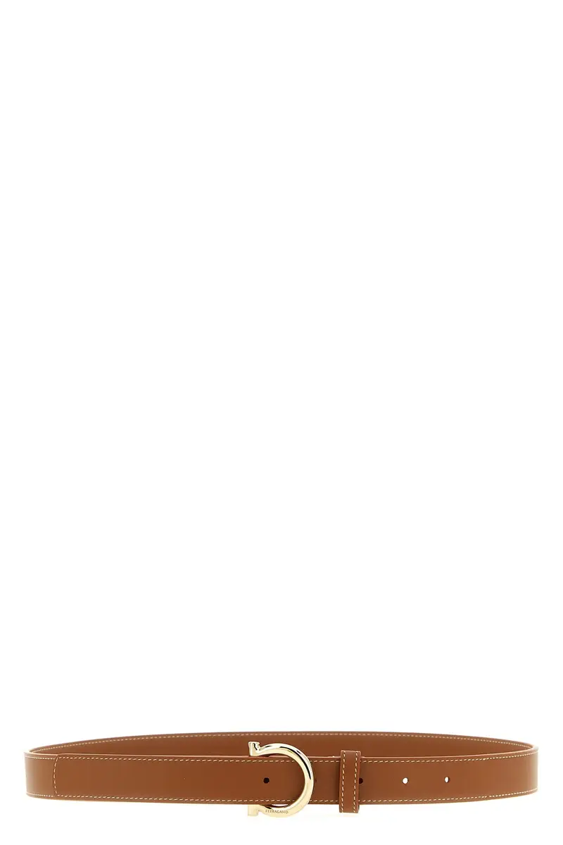 Cintura 'Gancini' Marrone
