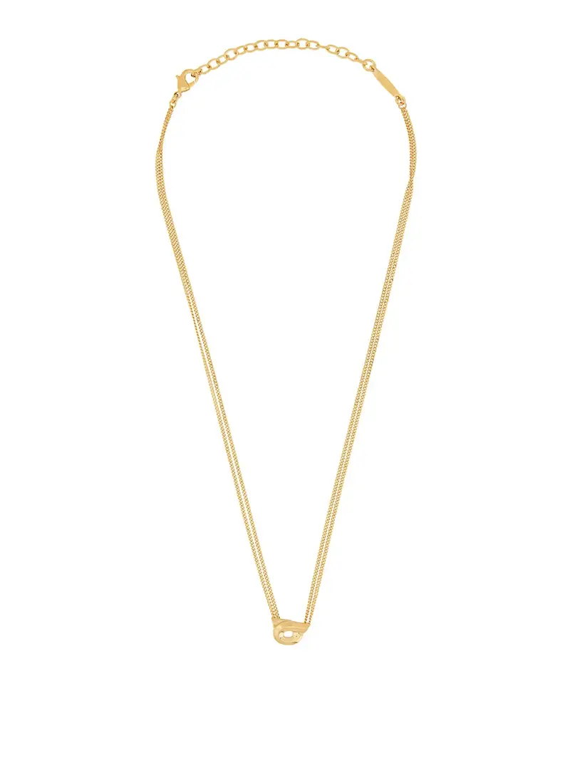 Collana con ciondolo con ganci Oro