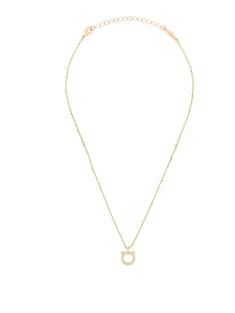 Collana di cristalli ganci - l Oro