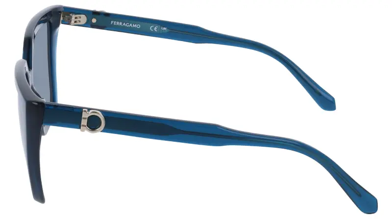 Ferragamo Occhiali da sole Donna Blu 4324732 miniatura 3
