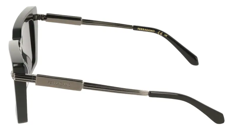 Ferragamo Occhiali da sole Donna Grigio 4198554 miniatura 3