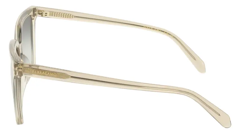 Ferragamo Occhiali da sole Donna Verde 4198784 miniatura 3