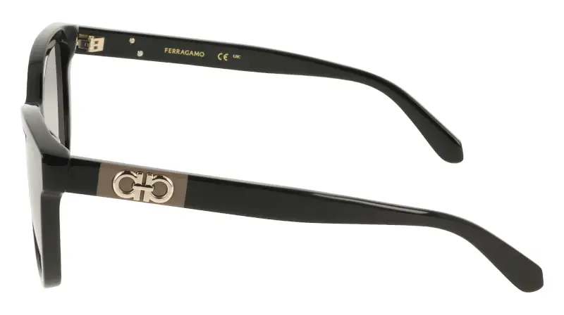 Ferragamo Occhiali da sole Donna Nero 4198573 miniatura 3