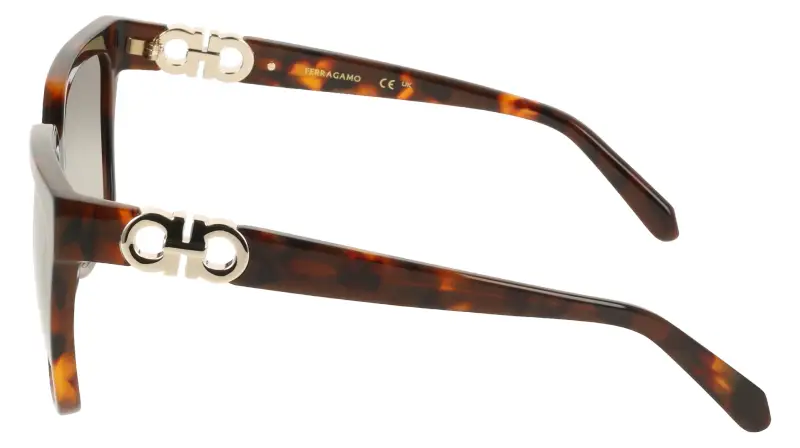 Ferragamo Occhiali da sole Donna Marrone 4198349 miniatura 3