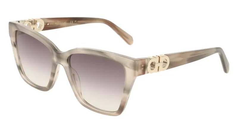 Ferragamo Occhiali da sole Donna Grigio 4198280