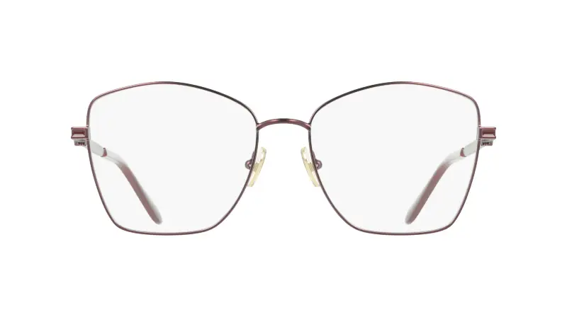 Donna Ferragamo SF2242 602 Montature da vista Metallo Bordeaux Squadrata Normale miniatura 2