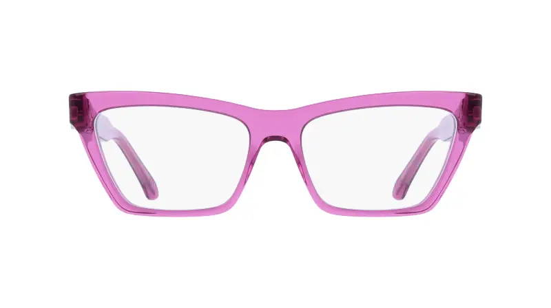 Donna Ferragamo SF3021 665 Montature da vista Acetato Farfalla Normale miniatura 2