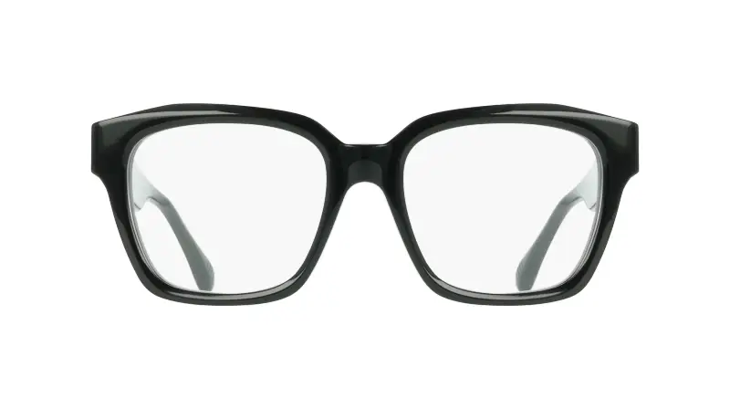 Donna Ferragamo SF3040 001 Montature da vista Acetato Nero Squadrata Normale miniatura 2
