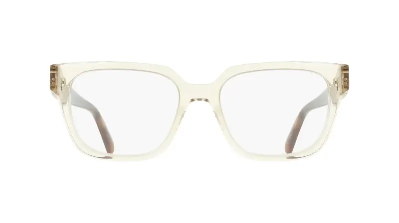 Donna Ferragamo SF3056 259 Montature da vista Acetato Beige Squadrata Normale miniatura 2