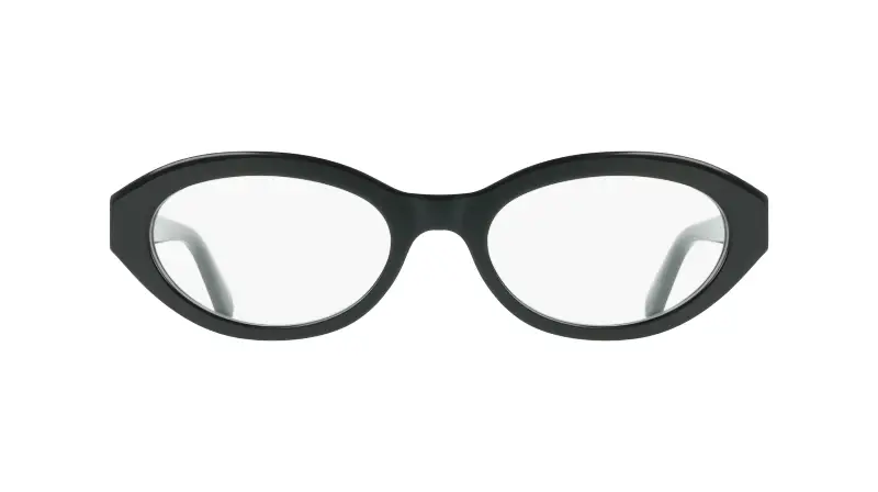Donna Ferragamo SF3057 001 Montature da vista Acetato Nero Rotonda Normale miniatura 2