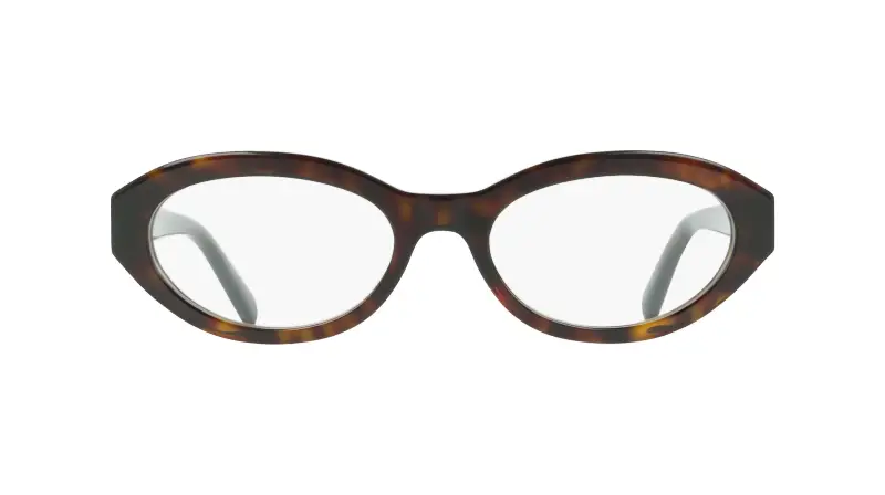 Donna Ferragamo SF3057 242 Montature da vista Acetato Havana Rotonda Normale miniatura 2