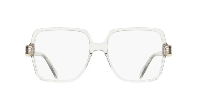 Donna Ferragamo SF3058 028 Montature da vista Acetato Grigio Squadrata Normale miniatura 2