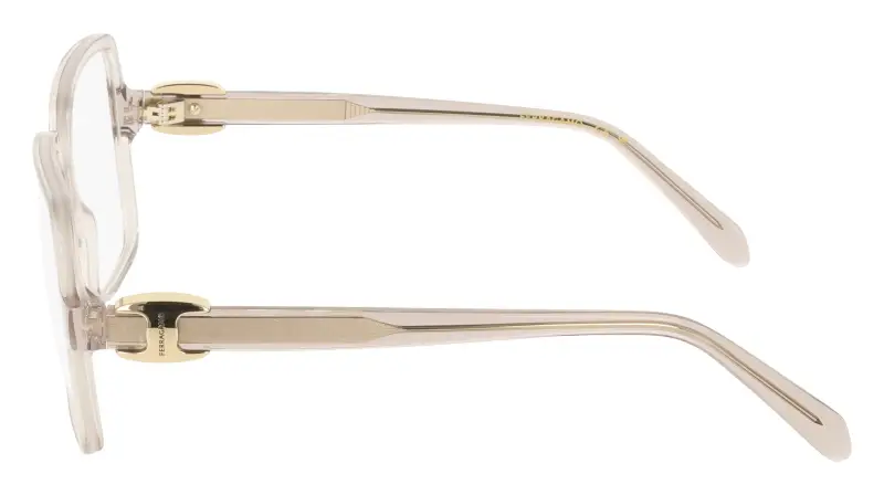 Donna Ferragamo SF3058 028 Montature da vista Acetato Grigio Squadrata Normale miniatura 3