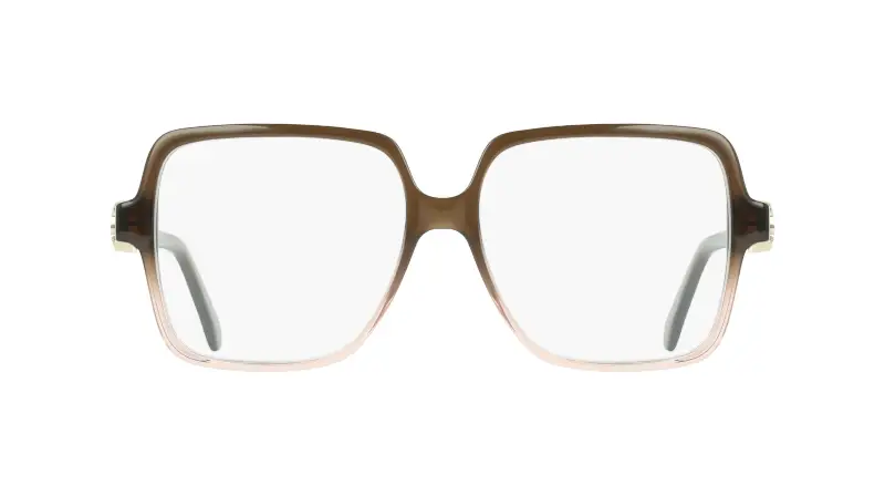 Donna Ferragamo SF3058 234 Montature da vista Acetato Marrone Squadrata Normale miniatura 2