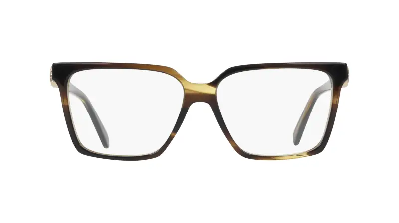 Donna Ferragamo SF3059 323 Montature da vista Acetato Verde Squadrata Normale miniatura 2