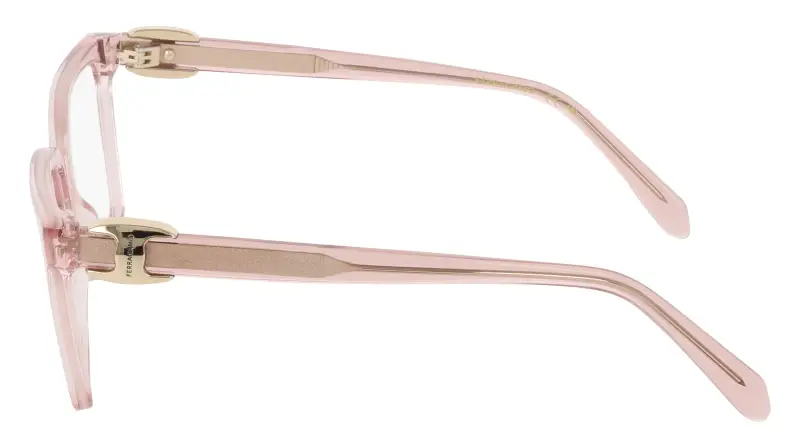 Donna Ferragamo SF3059 667 Montature da vista Acetato Rosa Squadrata Normale miniatura 3