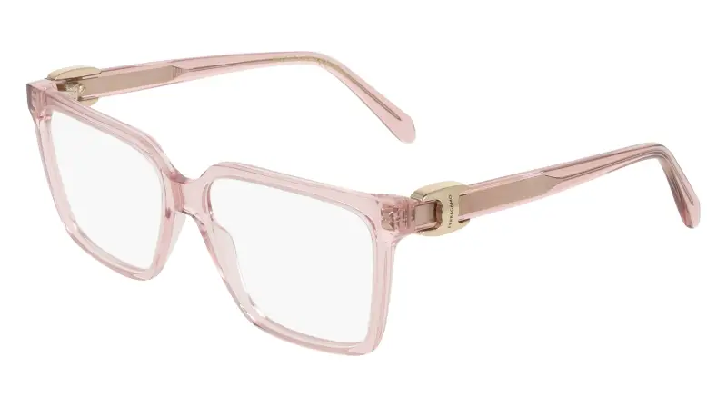 Donna Ferragamo SF3059 667 Montature da vista Acetato Rosa Squadrata Normale