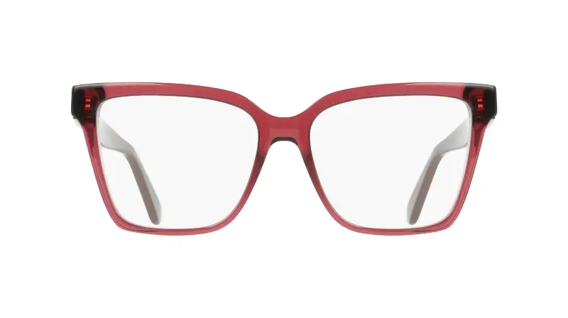 Donna Ferragamo SF3060 655 Montature da vista Acetato Viola Squadrata Normale miniatura 2