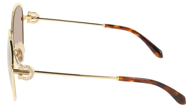 Ferragamo Occhiali da sole Donna Marrone 4198669 miniatura 3