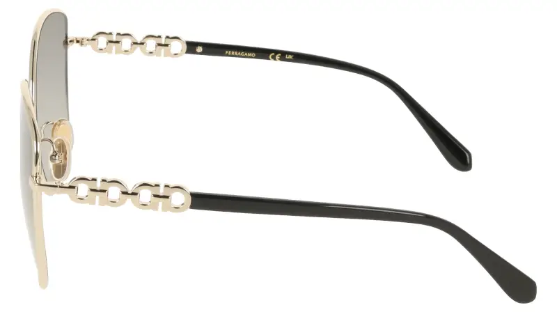 Ferragamo Occhiali da sole Donna Oro 4311938 miniatura 3