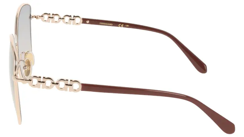 Ferragamo Occhiali da sole Donna Blu 4324649 miniatura 3