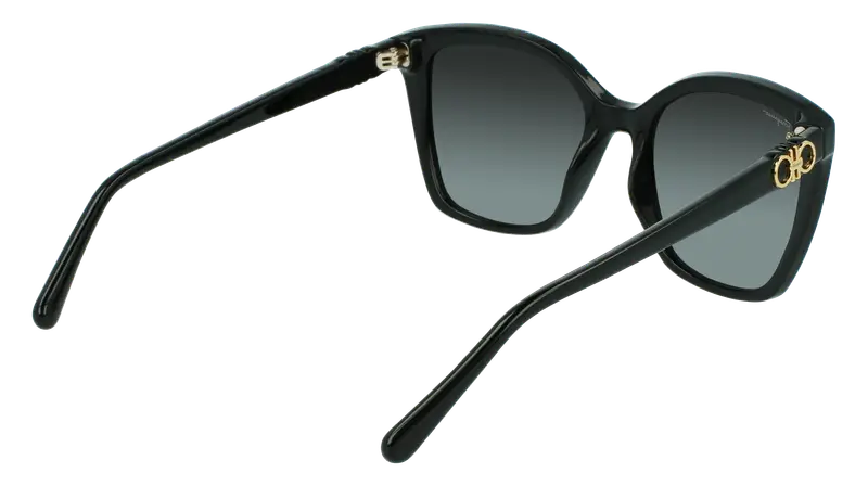 Ferragamo Occhiali da sole Donna Nero 872929 miniatura 3