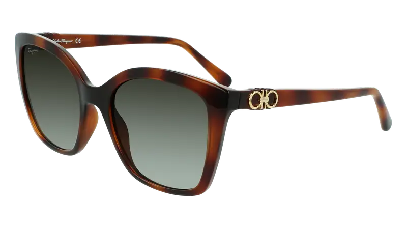 Ferragamo Occhiali da sole Donna Verde 872925