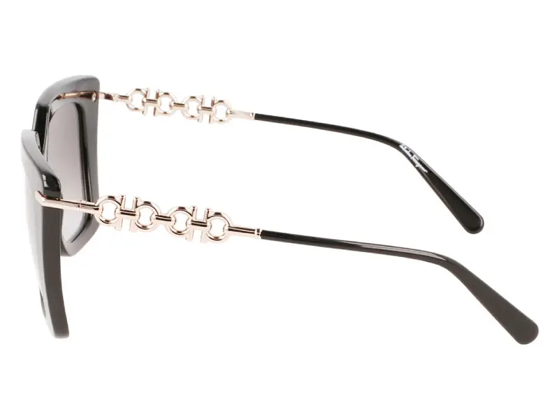 Ferragamo Occhiali da sole Donna Grigio 874874 miniatura 3