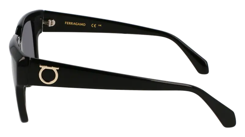 Ferragamo Occhiali da sole Donna Nero 876988 miniatura 2