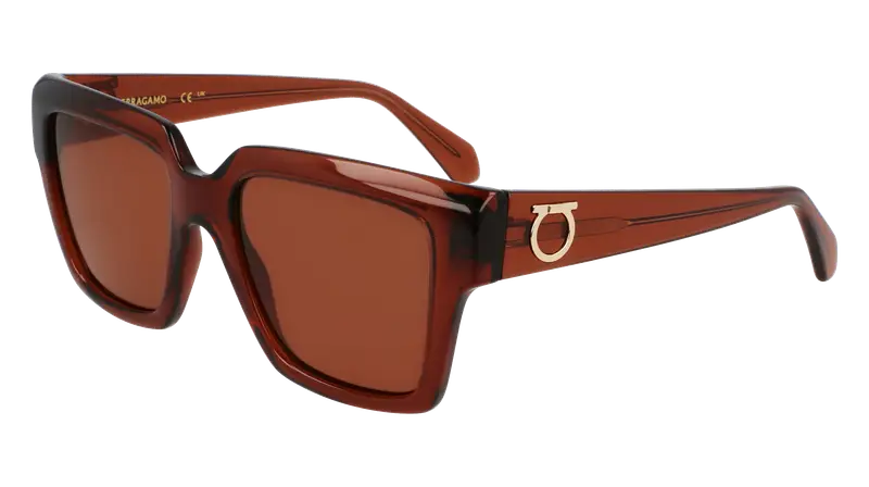 Ferragamo Occhiali da sole Donna Marrone 872906