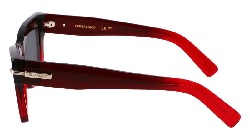 Ferragamo Occhiali da sole Donna Rosso 872790 miniatura 3