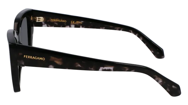 Ferragamo Occhiali da sole Donna Nero 872780 miniatura 3