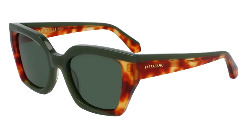 Ferragamo Occhiali da sole Donna Verde 872821