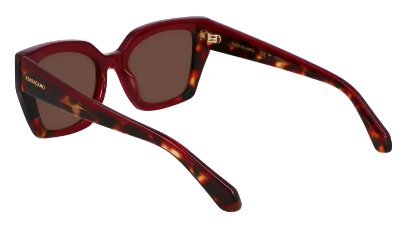Ferragamo Occhiali da sole Donna Bordeaux 872783 miniatura 2