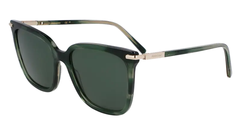 Ferragamo Occhiali da sole Donna Verde 872873