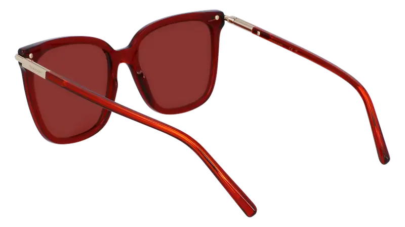 Ferragamo Occhiali da sole Donna Rosso 872854 miniatura 2