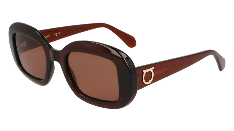 Ferragamo Occhiali da sole Donna Marrone 876960