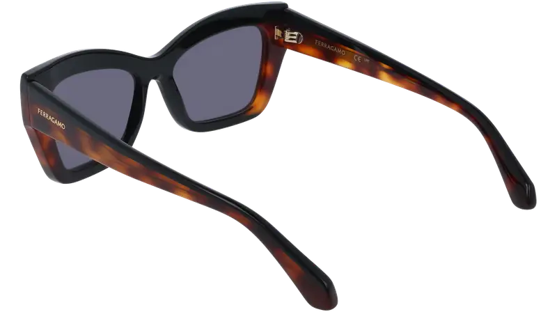 Ferragamo Occhiali da sole Donna Nero 876011 miniatura 3