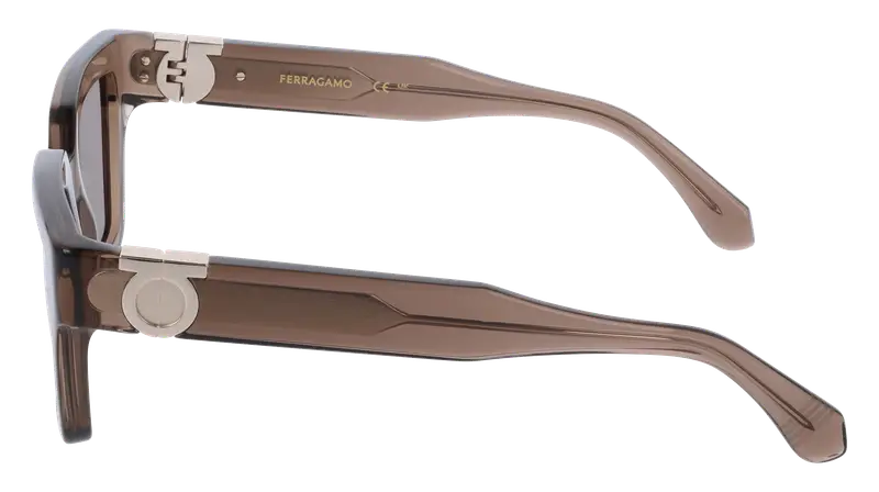 Ferragamo Occhiali da sole Donna Marrone 876641 miniatura 2